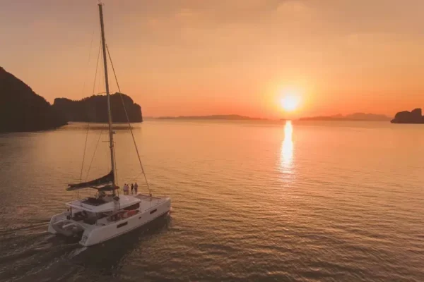 Kahung Beach + Sunset by Catamaran