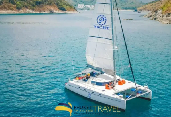 Full Day Sailing Catamaran 40-47ft Coral+Maiton or Racha