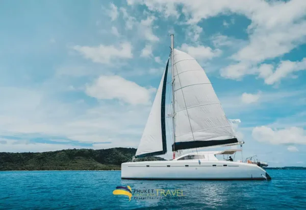 Full Day Luxury Sailing Catamaran 47ft Coral+Maiton or Racha