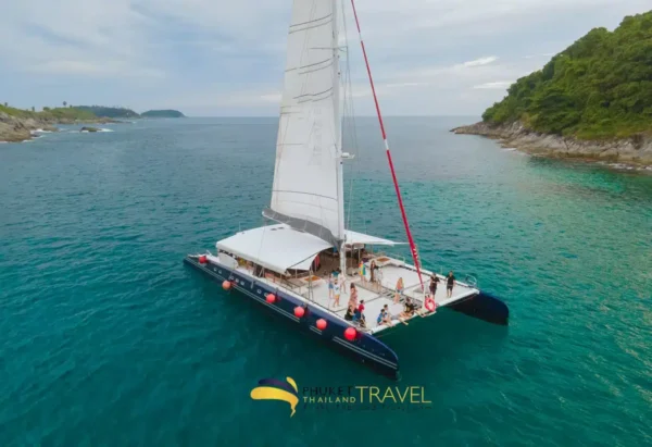 Half Day Morning Party Yacht Sailing Catamaran 70ft Coral